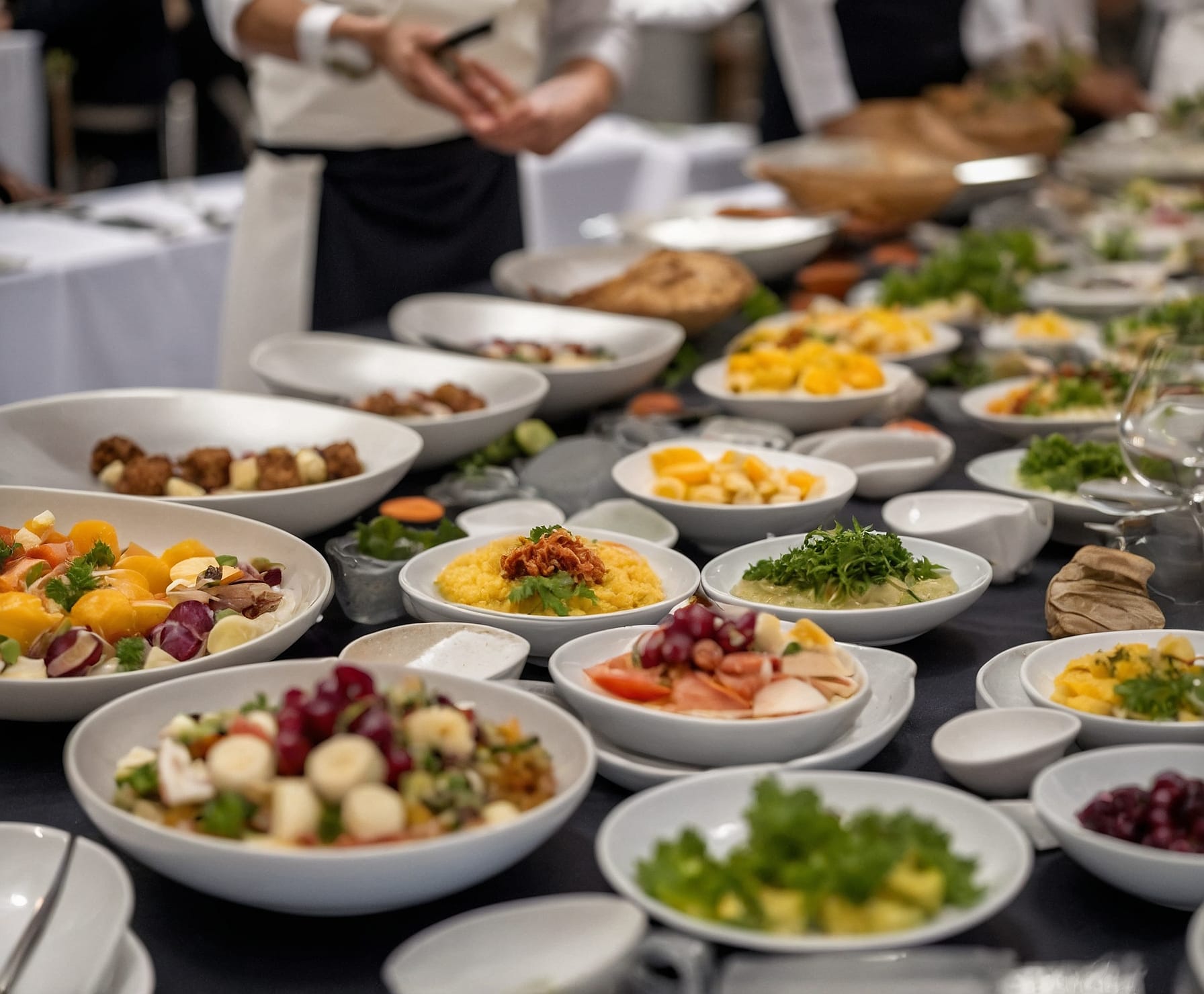 Showcooking gourmet y técnicas culinarias innovadoras.