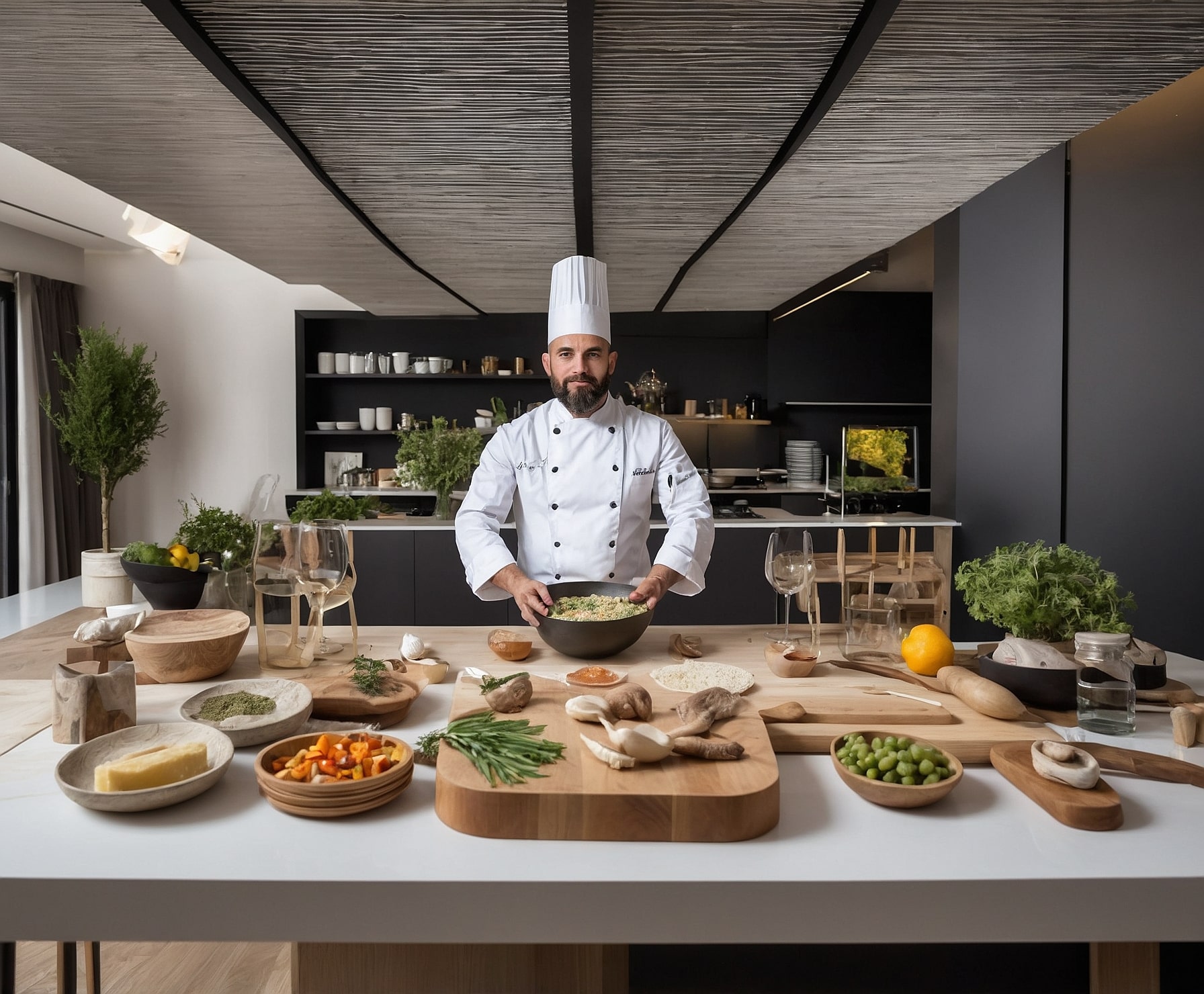 Showcooking de productos locales gourmet